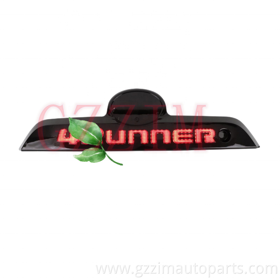 Car Accessories Parts Car ABS Plastic Modified LED License Plate Lamp For 4 Runner 2013-2022